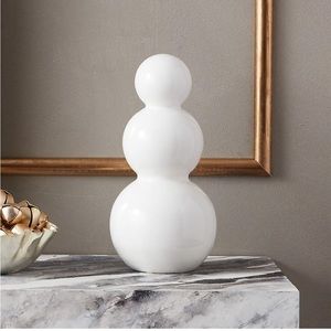 CB2 Snowman Set